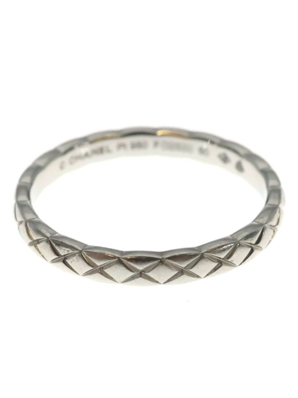 Chanel Coco Crush Small Ring Platinum